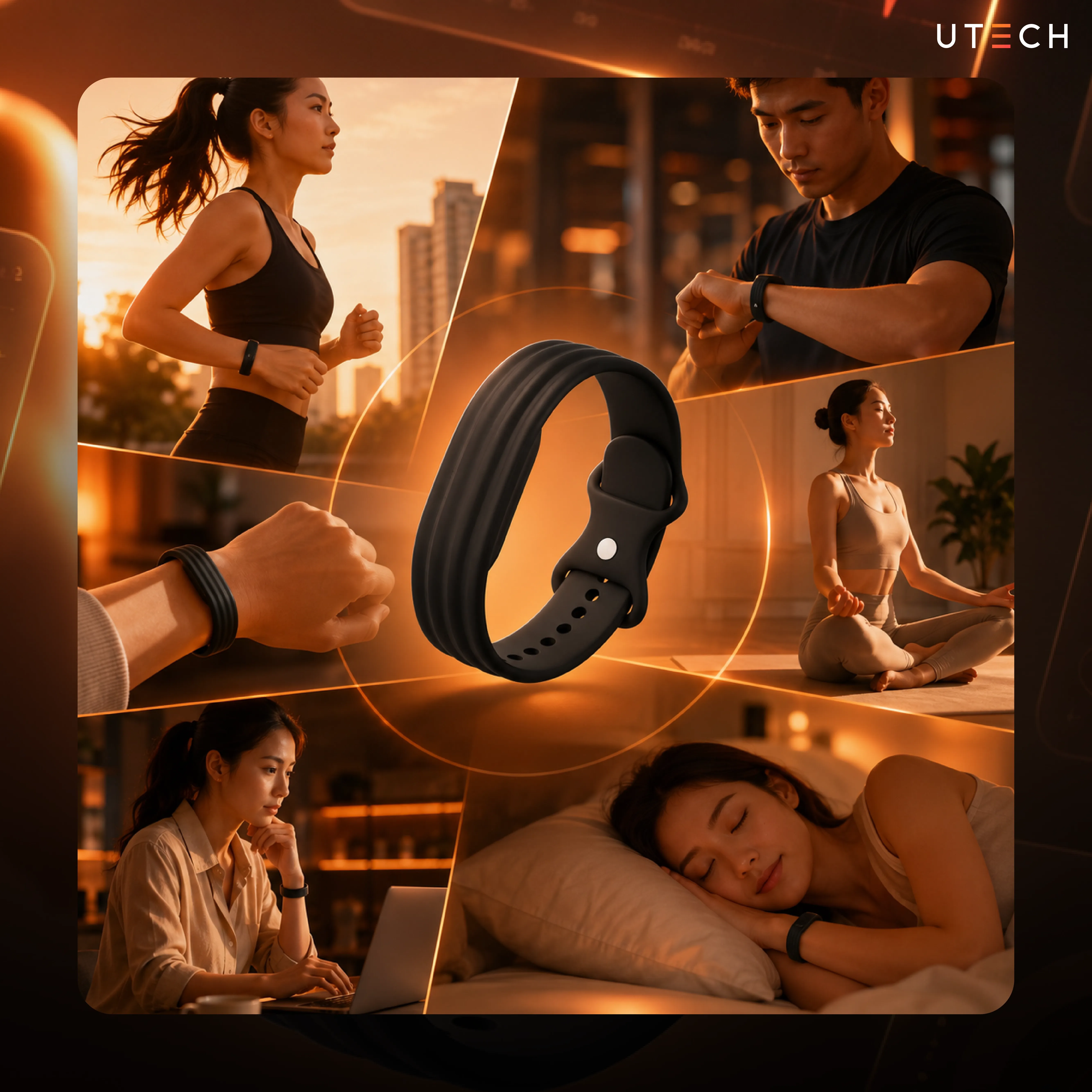 Fitbit Air ใช้งานได้ทั้งวิ่ง ออกกำลังกาย ทำสมาธิ ติดตามการนอน และตรวจสุขภาพประจำวัน เหมาะสำหรับผู้ที่ต้องการสมาร์ตแบนด์เพื่อดูแลสุขภาพแบบครบวงจร