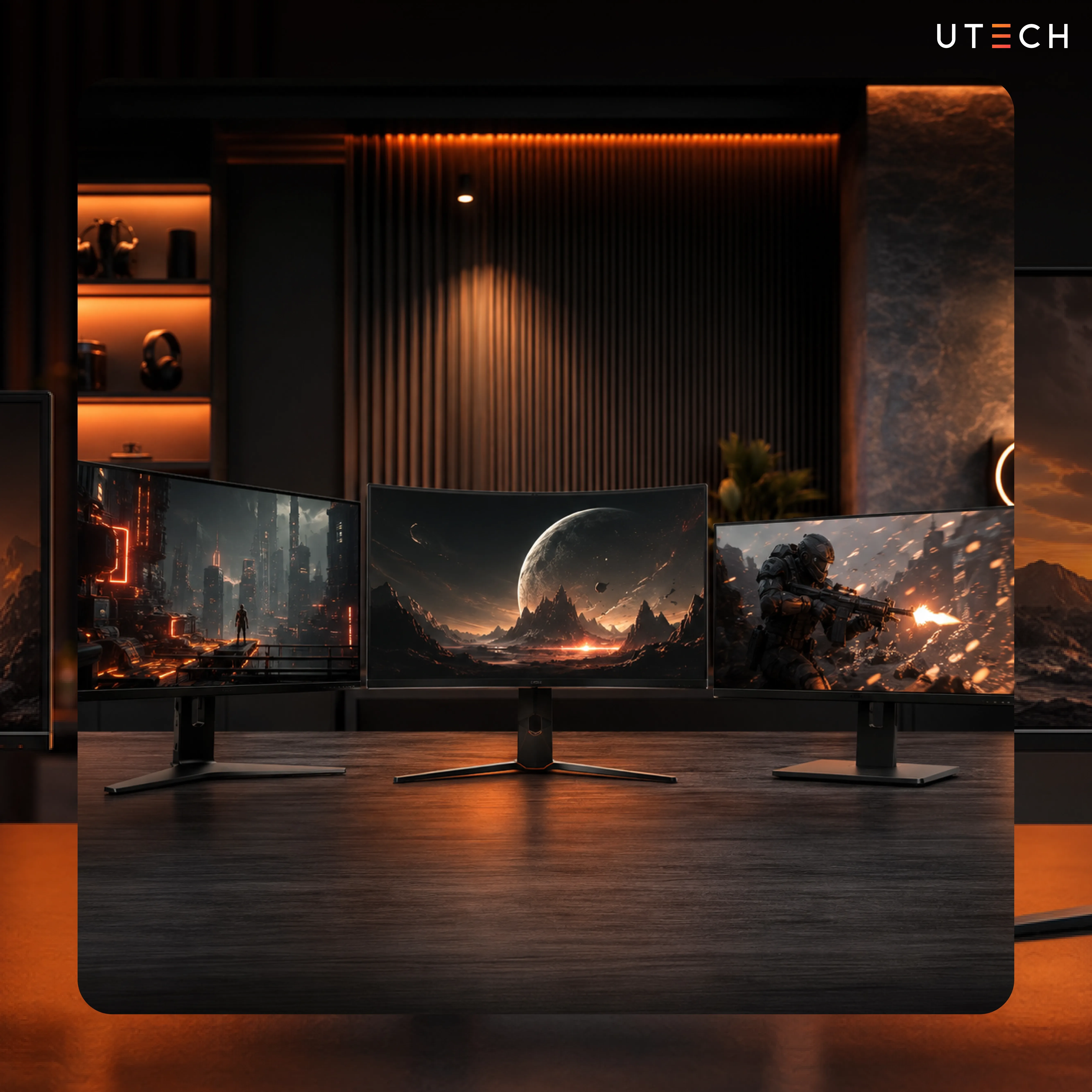 จอเกมมิ่งหลายขนาดสำหรับเล่นเกม เปรียบเทียบพื้นที่แสดงผลและรูปแบบการใช้งานของแต่ละขนาด