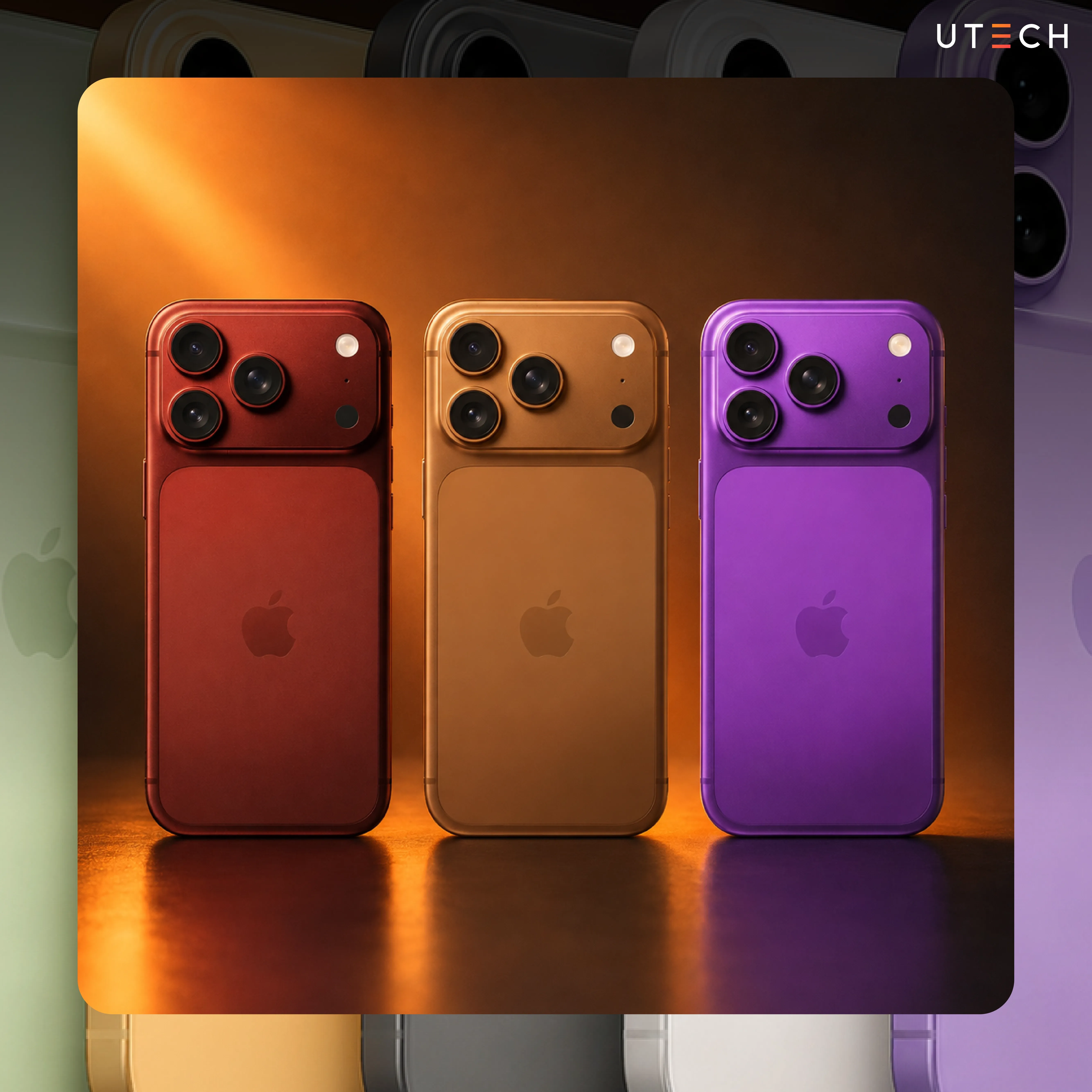 ภาพแนวคิด iPhone 18 รุ่นกล้องอัปเกรด พร้อมดีไซน์โมดูลกล้องหลังและตัวเลือกสีใหม่