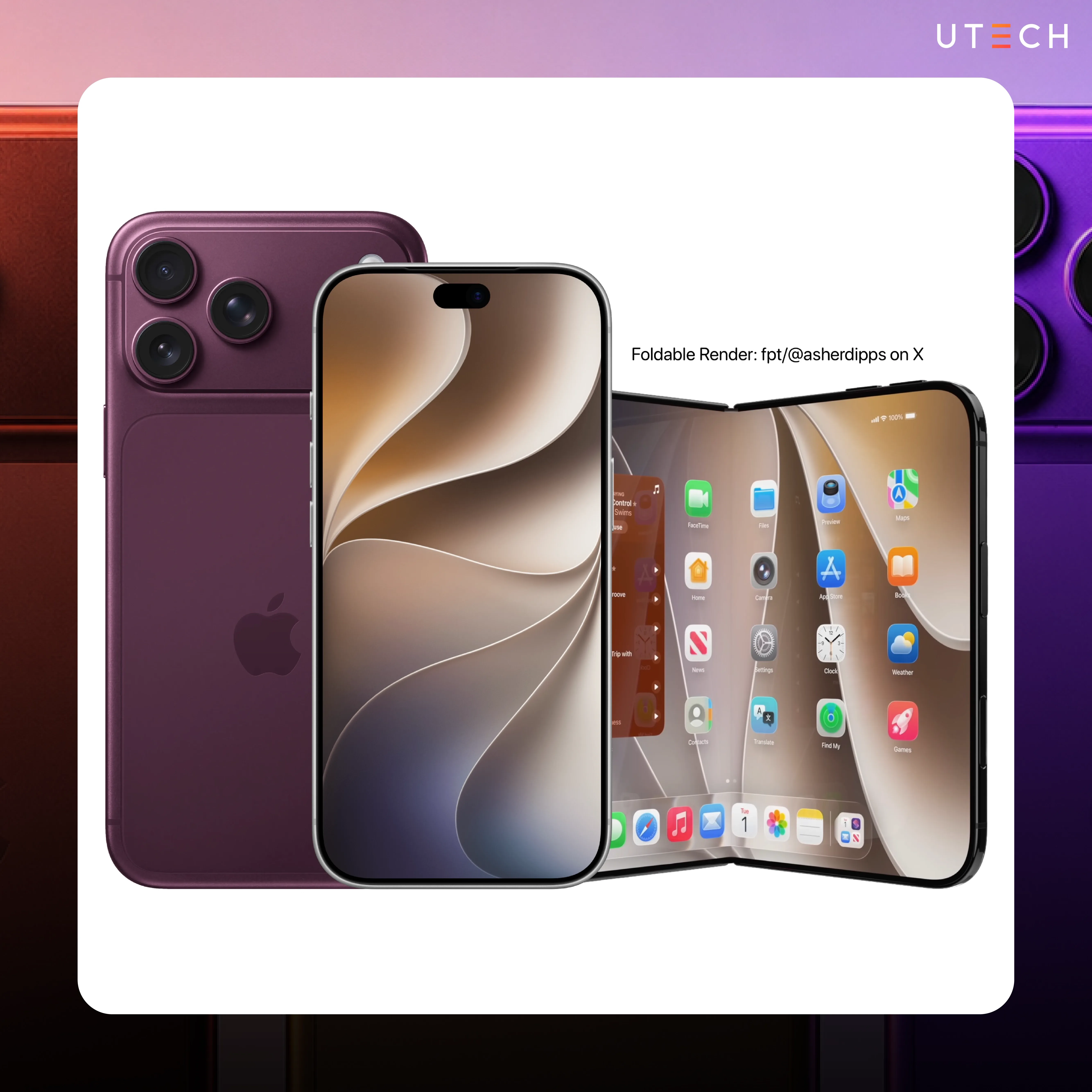 ภาพคอนเซปต์ iPhone 18 Pro และดีไซน์ที่คาดว่าจะใช้ในรุ่นใหม่