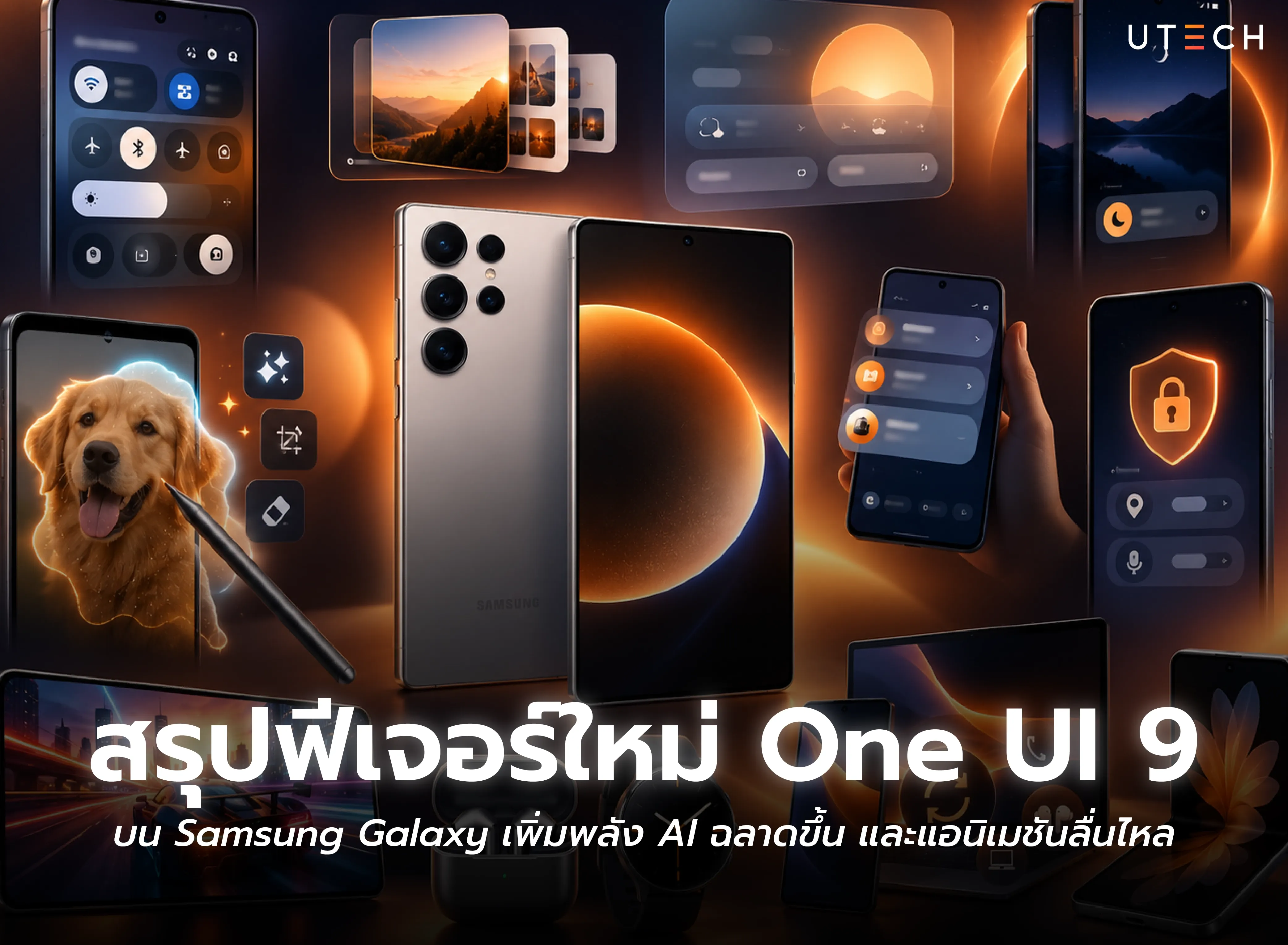 สรุปฟีเจอร์ใหม่ One UI 9 บน Samsung Galaxy เพิ่มความสามารถ AI และปรับปรุงการใช้งานให้ลื่นไหล