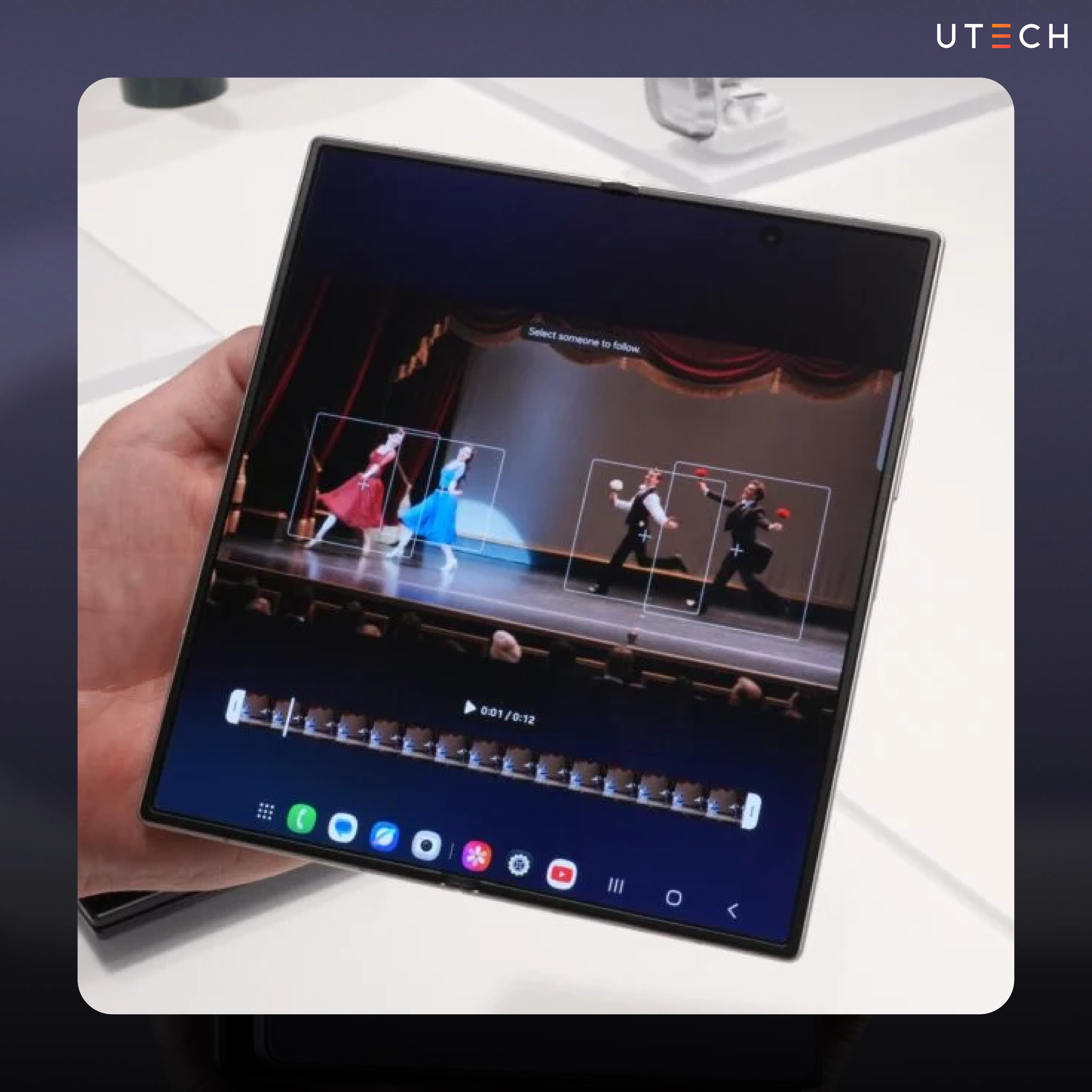 Samsung Galaxy Z Fold 8 หน้าจอพับขนาดใหญ่ รองรับการใช้งานหลายแอปและคอนเทนต์